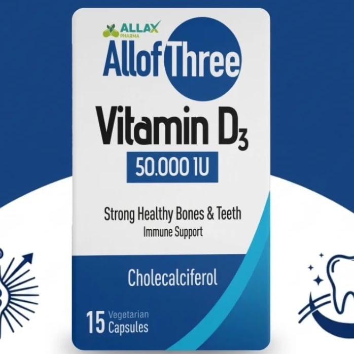 Allofthree D3 50,000 IU